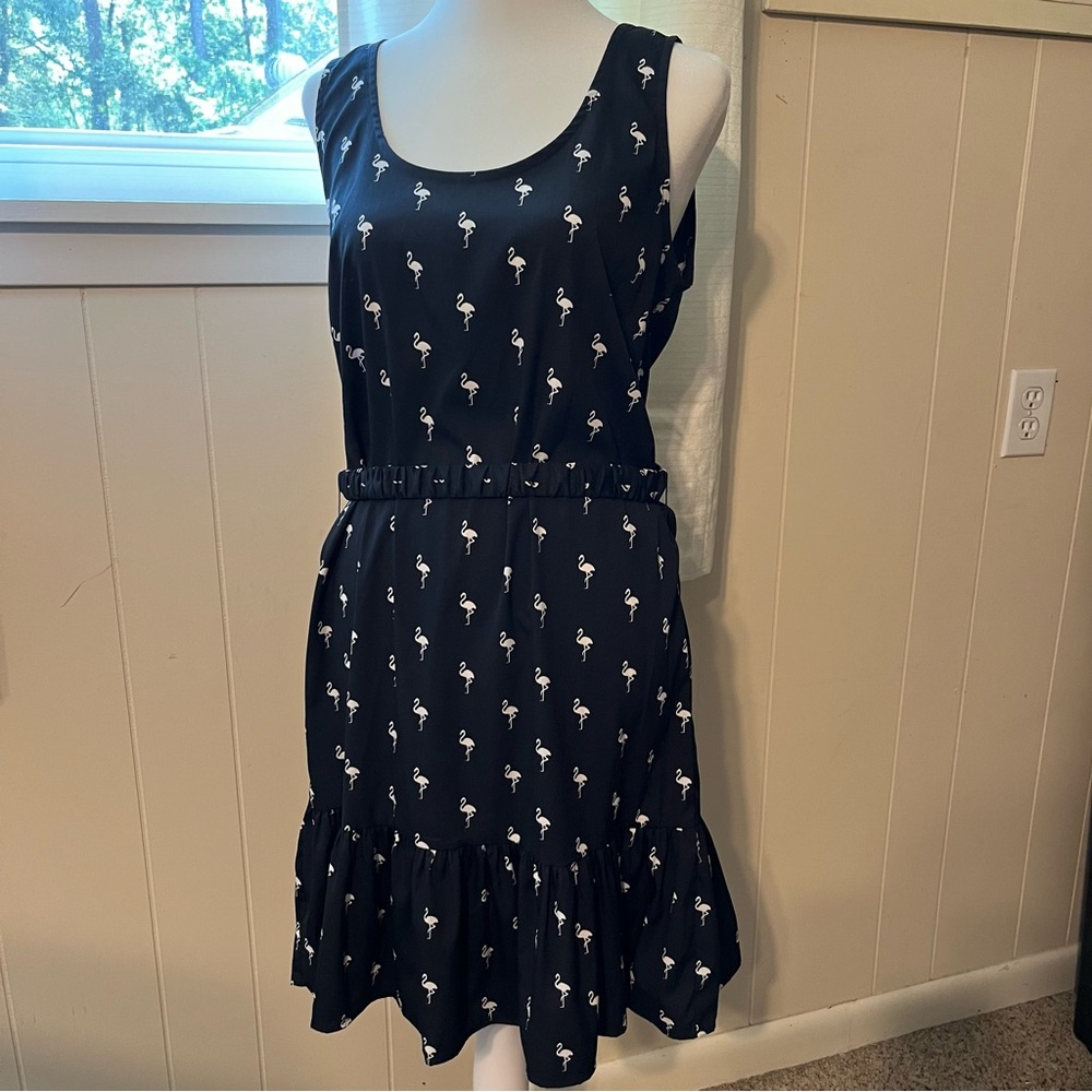 Flamingo Banana Republic Dress